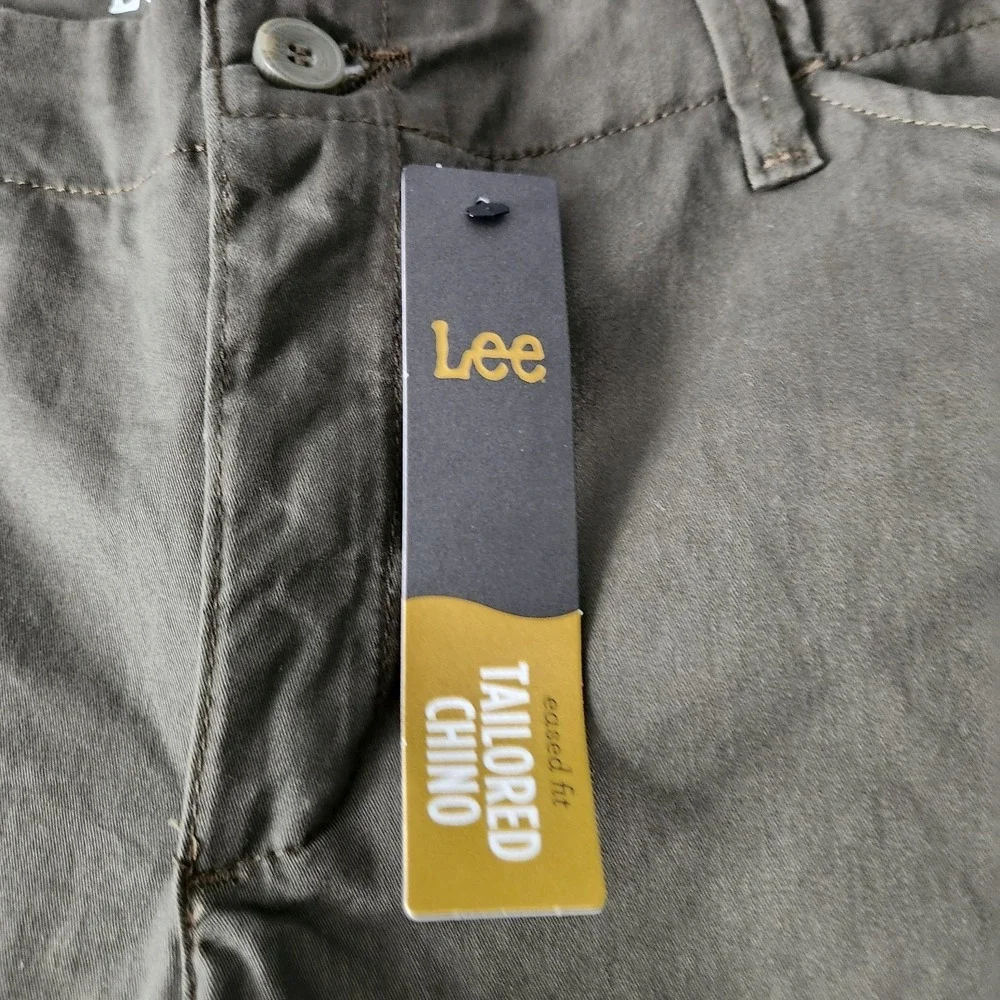 Lee Jeans Women Size 10 Medium Slim Straight‎ Jean Green Pants NWTs